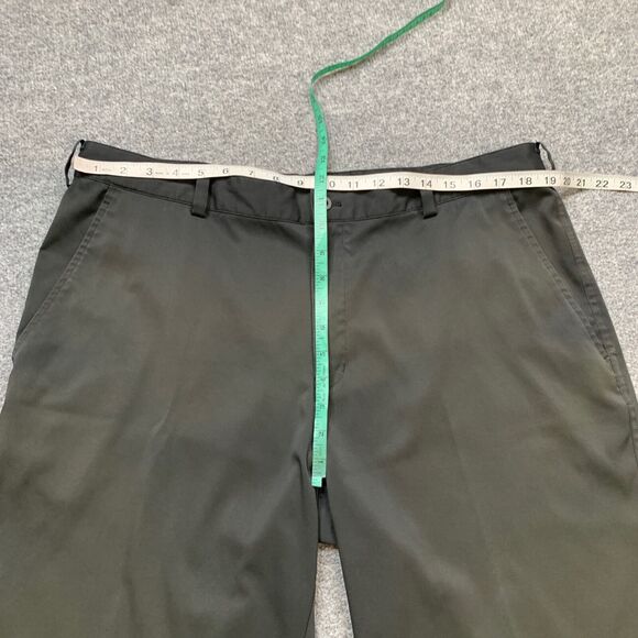 Nike Golf Shorts Mens 38 Black Dri Fit Tech Flat Front Lightweight Tech Chino - Picture 6 of 13